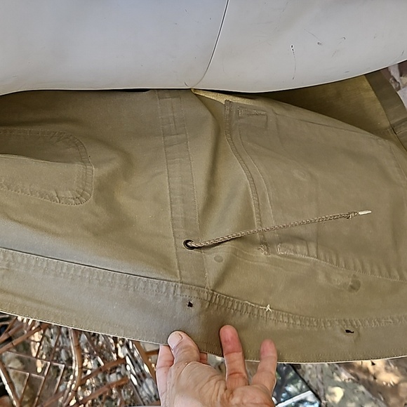 Vintage CABELA'S khaki tan hunting shooting safari jacket shirt size XL tall - Picture 5 of 12